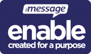 Enable - the message: created for a purpose